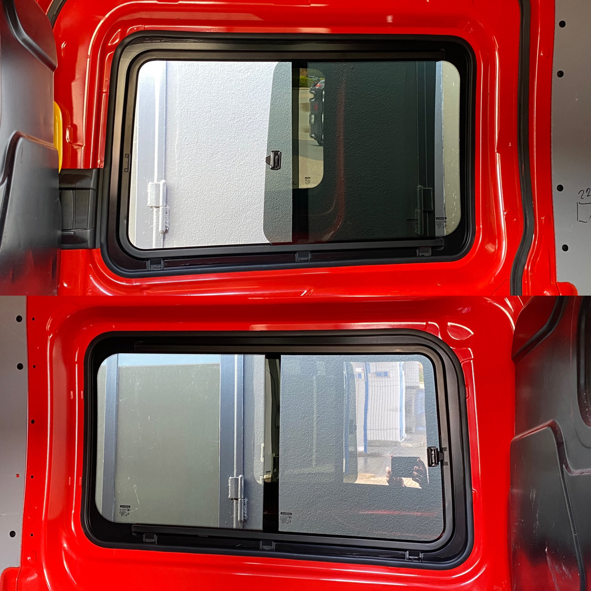 VR Schiebefenster für Ford Transit MK8 / MK8 E ab 2014 nur Schiebetür -L2-L4-