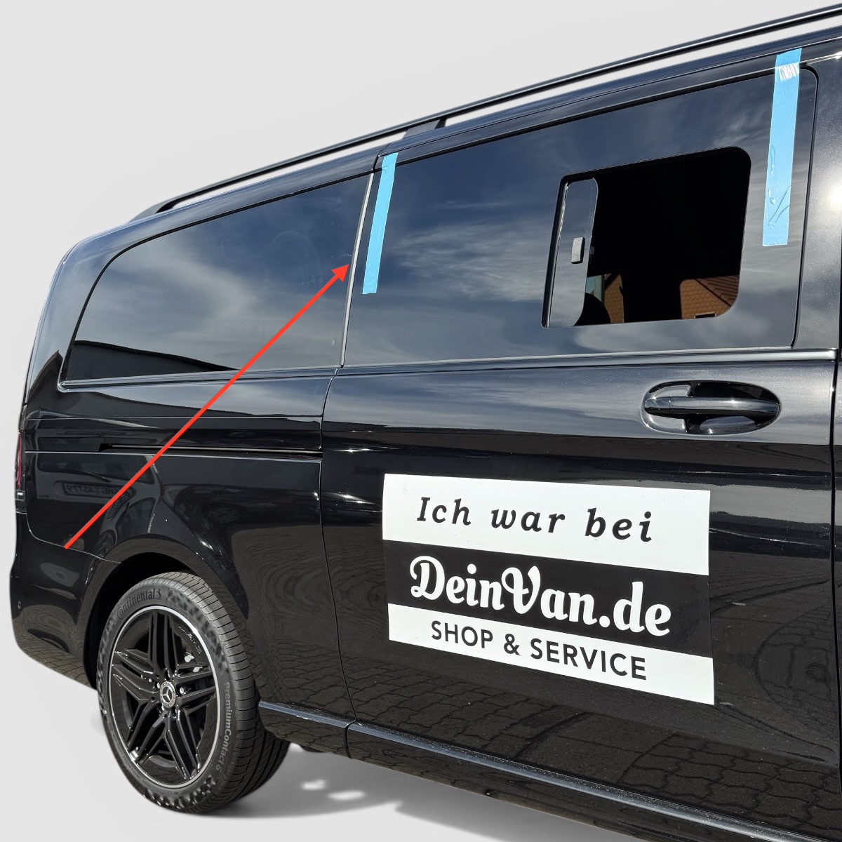 Abdichtschiene für Mercedes Benz V-Klasse, Vito ,Viano W447/W639