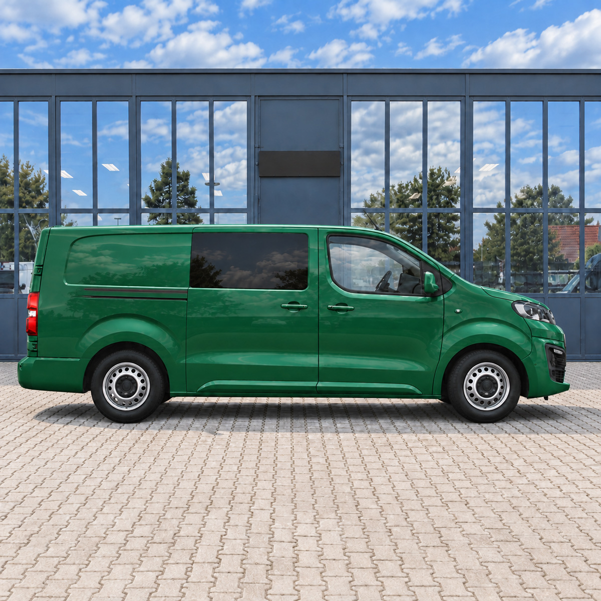 VR Seitenscheibe für Citroen Jumpy ab 2016 -Medium-Long-