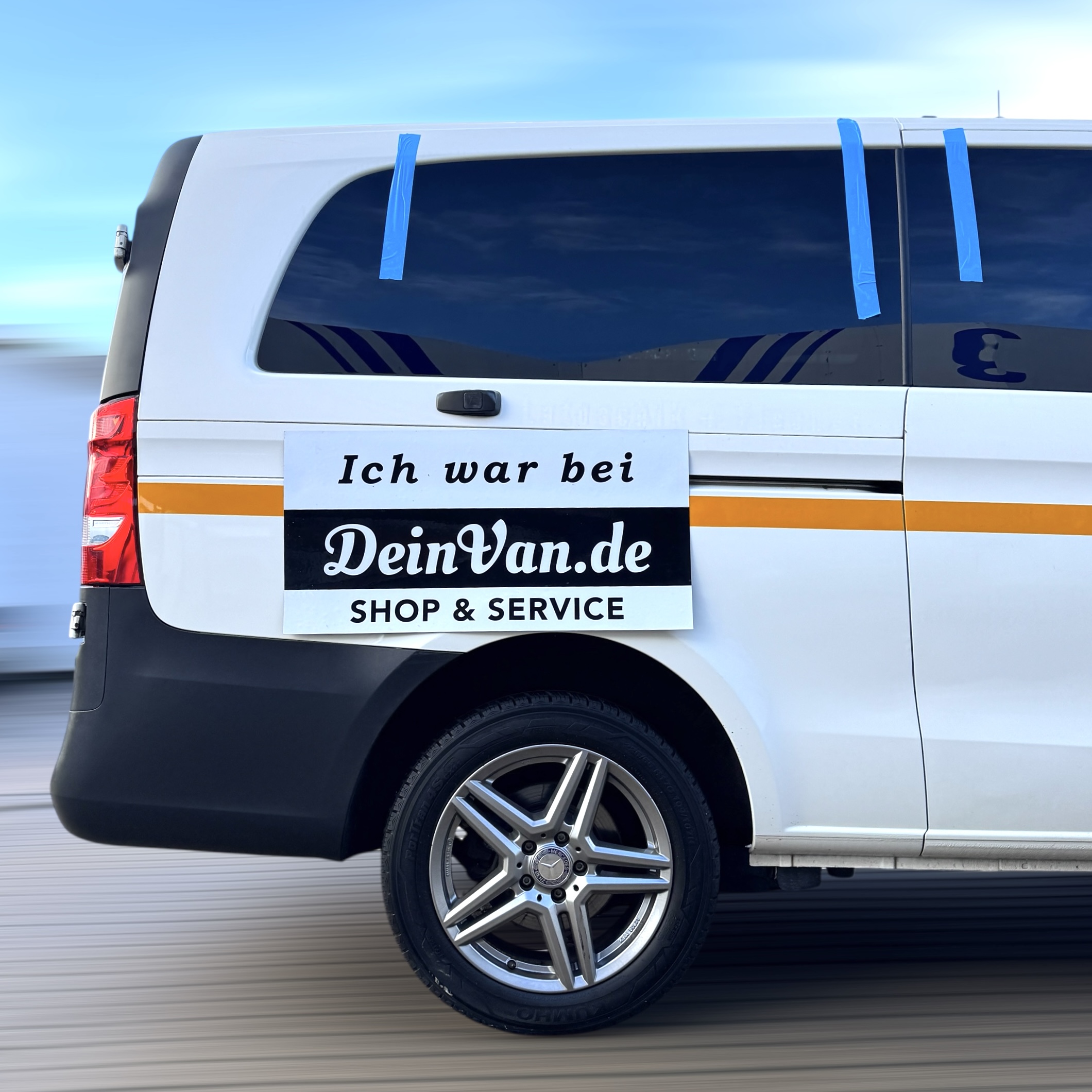 HR Seitenscheibe für Mercedes Vito,  V-Klasse W447 ab 2025 -extra lang -
