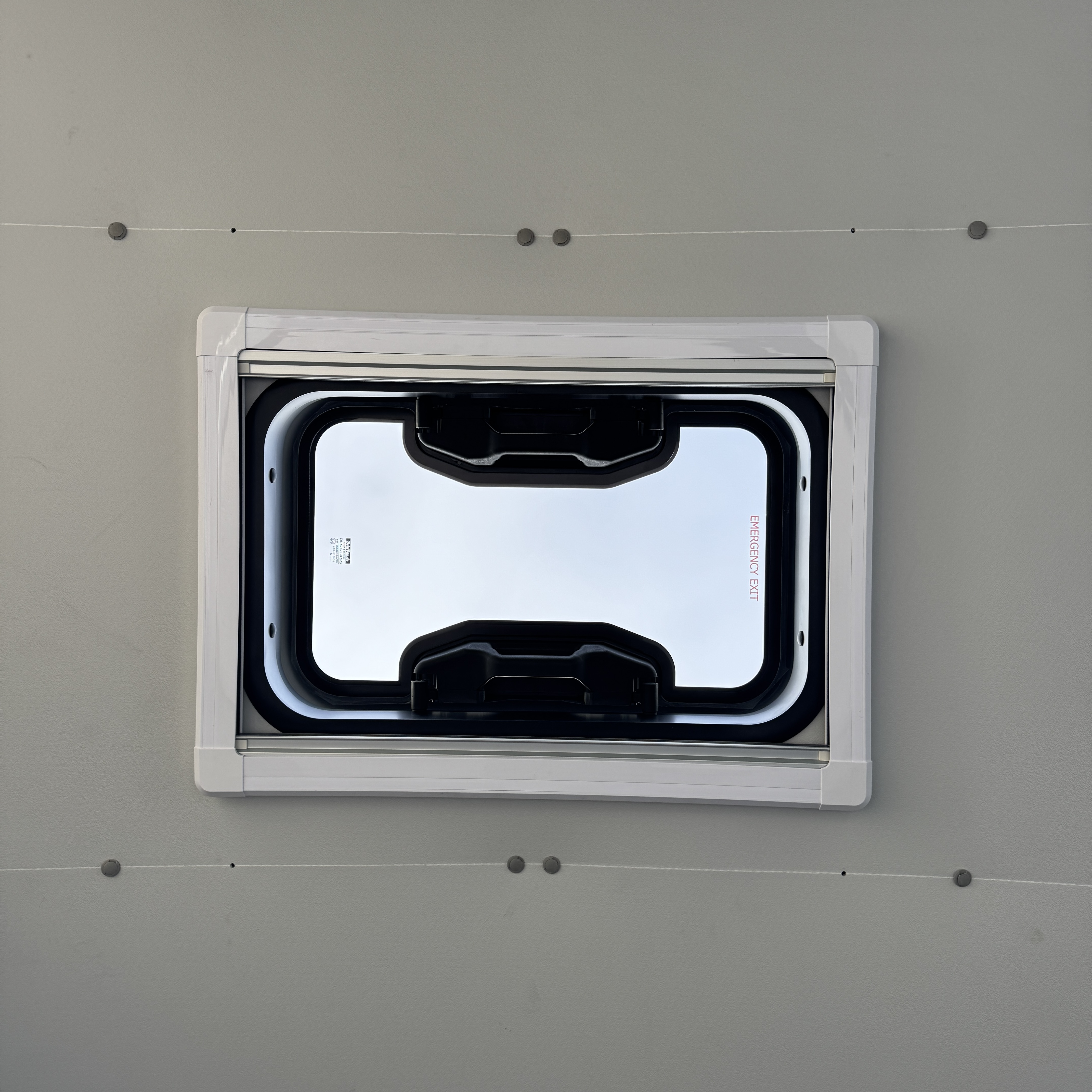 Sonnenschutz Mückenschutz Rollo für Echtglas Dachluke M 40x65cm