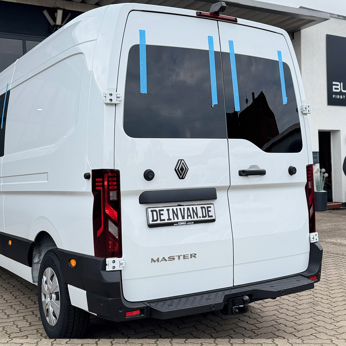 Hecktürscheiben Set für Nissan Interstar ab 2024 -L1-L4-