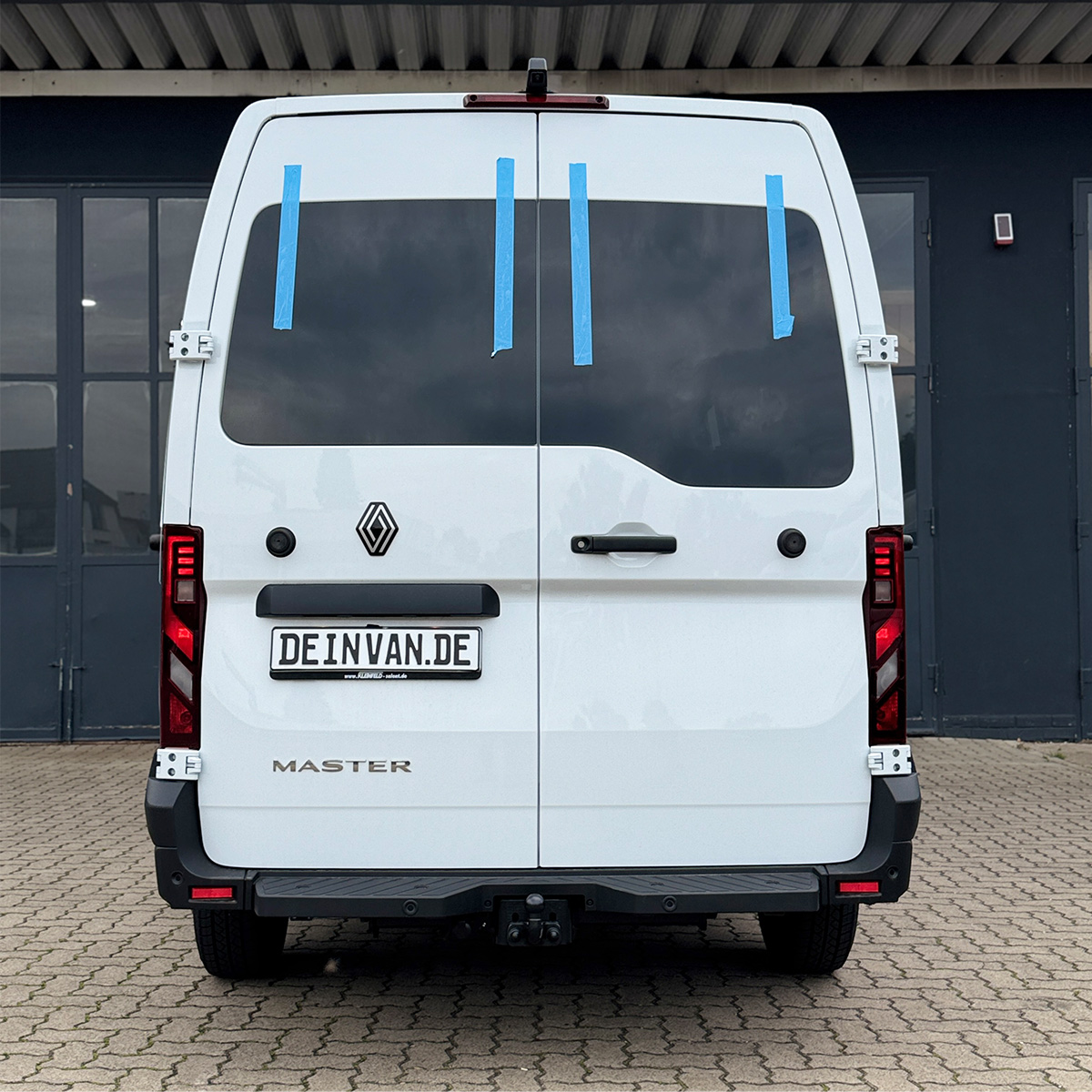 Hecktürscheiben Set für Nissan Interstar ab 2024 -L1-L4-