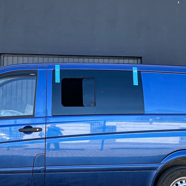 VL Seitenscheibe mit Schiebefenster für Mercedes